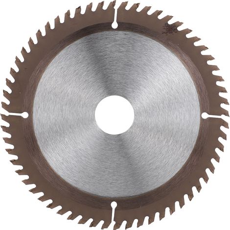 Lame de scie circulaire en acier rapide de 15 cm (6 po) pour le travail du bois, polyvalente, 15 cm (6 po) x 2,2 mm x 25,4 mm x 60 dents