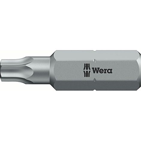 Wera 867/1 Z SB SiS 05073376001 Inserto Torx T 25, T 30, T 40 Acciaio per utensili legato, duro D 6.3 3 pz. (1/3)