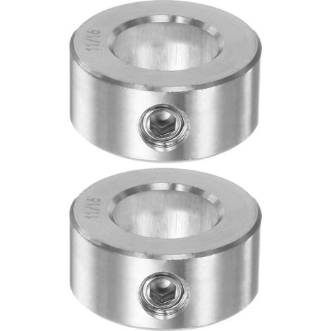 2pcs Bague de Réglage Bague Arrêt d'axe Butée 11/16" Alésage (1/5)