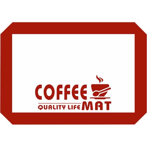 Tapis De Café - Absorbant En Caoutchouc Antidérapant Séchage Rapide Pour Comptoir Cuisine Bar À Café Sous Machine À Café - 1 Pièce (1/2)