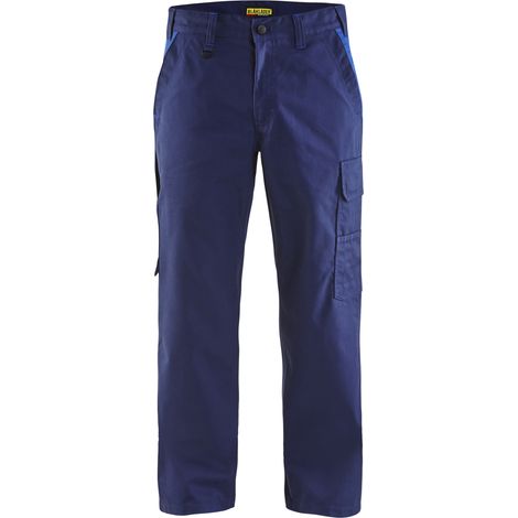 Pantaloni da lavoro per l'industria 1404 - Marine/Blu reale M - FR(44) - SE(C50) - Standard