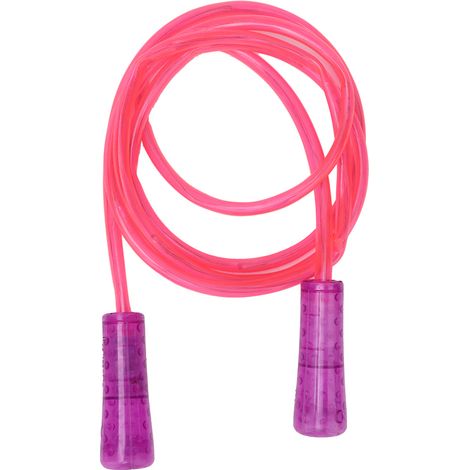 Corde À Sauter LED - Matériau TPU - Pour Enfants Et Fitness Extérieur - Rose - 1 Pièce (1/5)