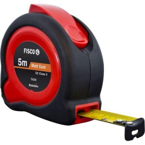 fisco-tk5m/d-flexómetro clase ii a prueba de impactos tuf-lok (5x19) en mm