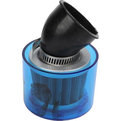 Filtre à air universel étanche 42 mm coudé à 45° pour moteurs de moto, quad, kart et pit bike de 50 à 250 cm3 (1/5)