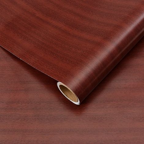 Un rotolo di carta decorativa autoadesiva, 40 cm x 5 metri, rimovibile, lavabile e impermeabile. Per cucine, mobili, uffici e porte. Colore: (1/5)