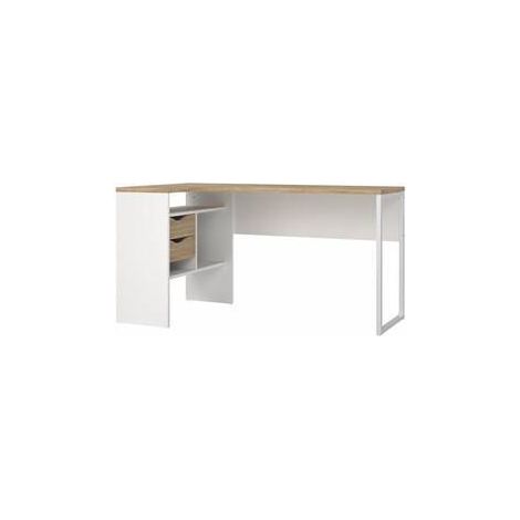 KIT SCRIVANIA FUNCTION PLUS ANG 145X81X77CM BIAN/QUER