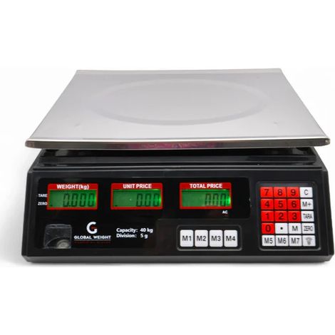 Global Weight 40kg elektronische Waage (1/5)