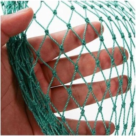 Filet anti-oiseaux lourd pour clôture de jardin et cultures, filet de protection contre les oiseaux, les cerfs, les chats, les chiens, les poulets, filet de pêche (2 m x 5 m) (1/5)