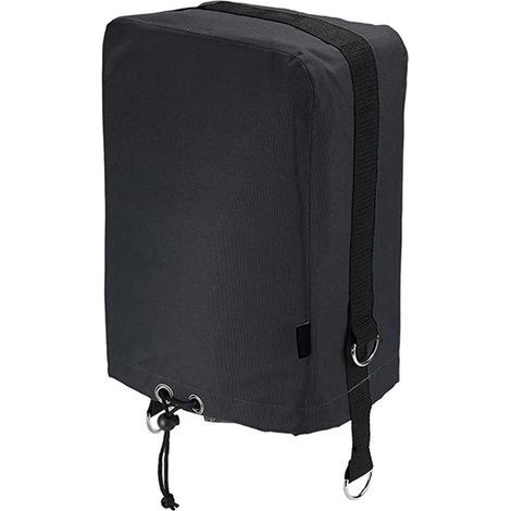 Yctze Couvre-cric de Langue électrique RV 420D Couverture de Protection en Tissu Oxford avec Cordon Réglable D Anneaux pour Remorque de Voyage 14 "H X 5" W X 10 "D (Style B). (1/5)