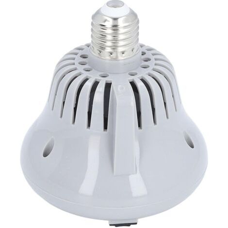 Lampe Chauffante pour Poulailler, Lampe Chauffante pour Reptiles à Utilisation Sûre avec Température Réglable pour une Utilisation Quotidienne pour la Volaille (GREY) (1/5)