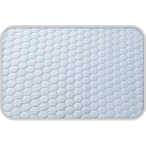 1 tapis à langer tricoté, imperméable, antidérapant, 5 couches, pour bébé et usage menstruel (1/5)