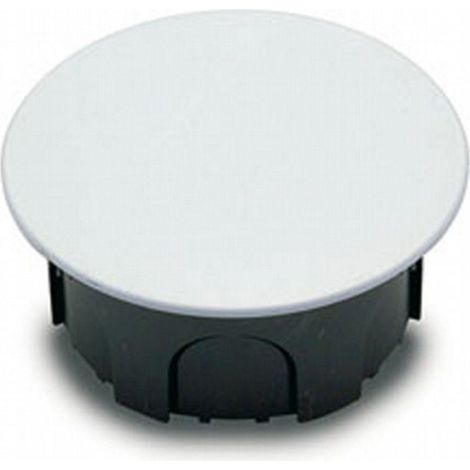 FPLUS caja empalme red.45x100 c/garr. , Caja para empotrar con tapadera de garra.