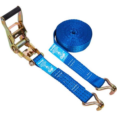 BlueSpot Tools 45410 Heavy-Duty Ratchet Tie Down 38mm x 6m B/S45410 (1/2)