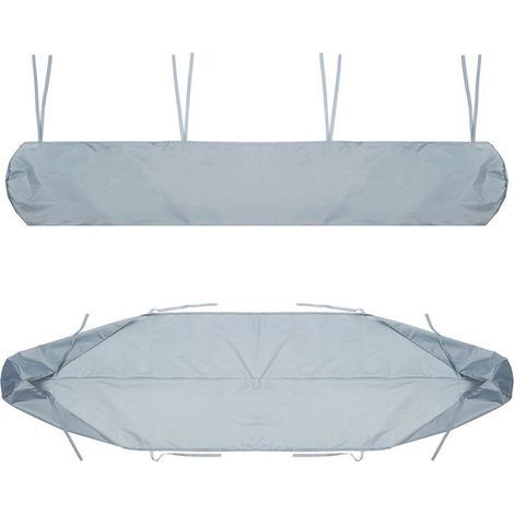 Housse de protection pour auvent extérieur, argent 3,5 m/11,48 pieds, housse de protection pour auvent de terrasse, housse de store enrouleur rétractable, tissu Oxford imperméable à la poussière, hous (1/5)