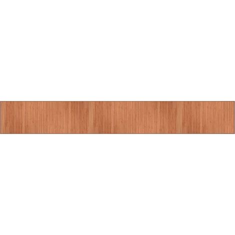 Tapis de sol,Tapis rectangulaire marron 70x500 cm bambou CFW940103 (1/5)
