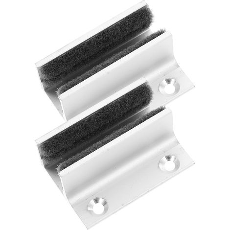 2 pcs guide de sol pour porte coulissante, alliage d'aluminium (1/5)