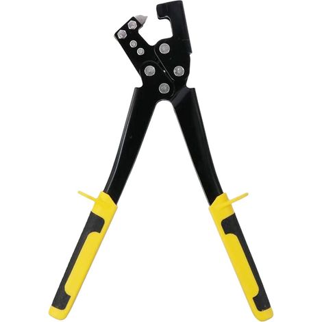 Sertisseur Goujon Acier Léger, Outil à Main Cloisons Sèches, Metal Punch Lock, Pinces à Poinçonner Fixe à Quille, Poinçonneuse Sertir Plaques Plâtre pour Construction Maisons, Bureaux, Entrepôts (1/3)