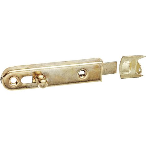 Möbelriegel vernickelt 70mm gerade (1/3)