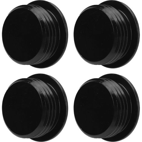 Lot de 4 bouchons ORB 10AN 5/8 po avec joint torique, en alliage d'aluminium étanche. (1/5)