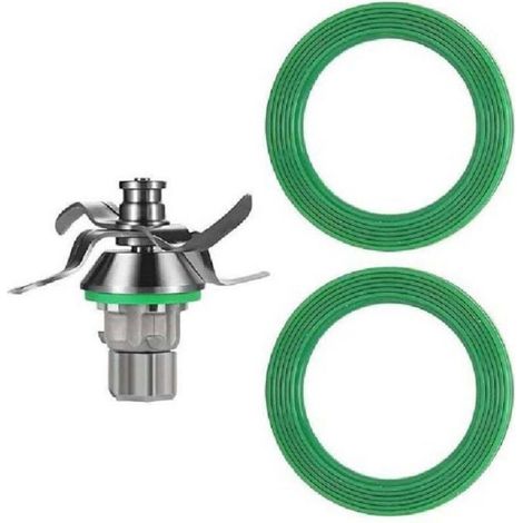2 Silikondichtungen, kompatibel mit Thermomix TM5 und TM6, Dichtungsring für Messer (1/4)