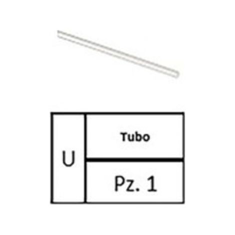 R TUBO U X ARMADIO SPOGLIATOIO A 1 POSTO- 1,0 pz