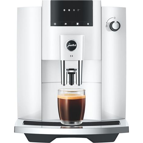 Jura E4 machine à café automatique Piano White élégante (1/5)