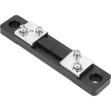 Résistance de shunt AMP 50A/100A 75mV FL-2 pour ampèremètre numérique/analogique (50A) (1/5)