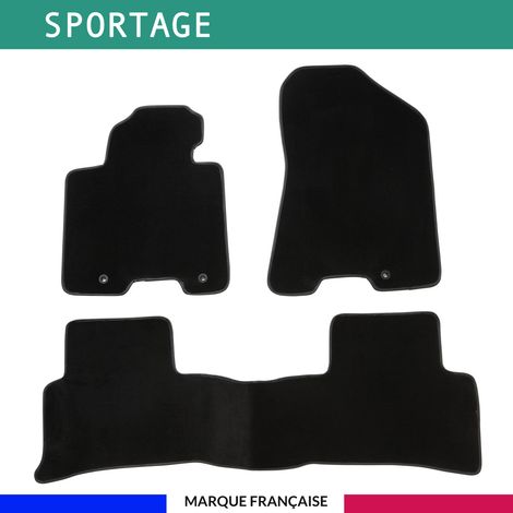 Tapis de voiture - Sur Mesure pour SPORTAGE (2015 - 2020) - 3 pièces - Tapis de sol antidérapant pour automobile (1/4)