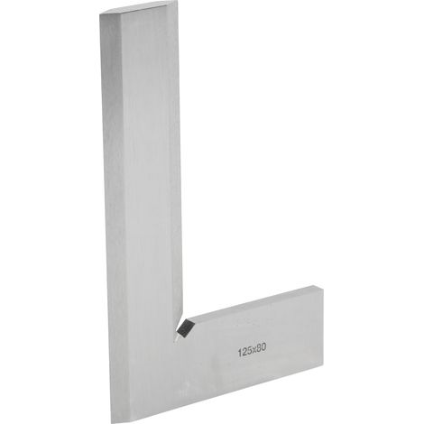 Équerre en L Règle Carrée Acier Inoxydable Haute Précision 90 Degrés Outil de Mesure Menuiserie Bois (1/5)
