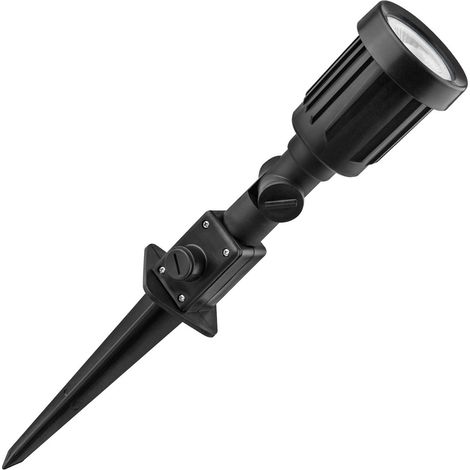 Picchetto da giardino LED matel ip65 7w blu