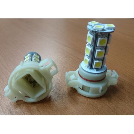Lampada Led H16 PS24W PS19W 12V 3W Bianco Freddo Per Luci Diurne Del Audi A3 A4 VW Golf 6 Con 18 Smd 5050