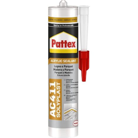 Silicone Acrilico Per Legno E Parquet 'Pattex Ac411' Ml 300 - Acero (1/4)