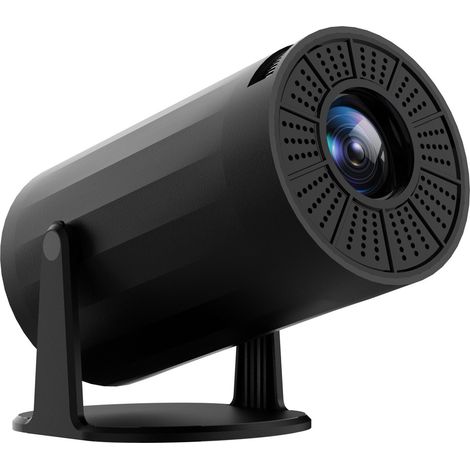 Mini Projektor WLAN Bluetooth, tragbarer Beamer, 180° drehbar, 1080P unterstützt, Heimkino Projektor (1/5)