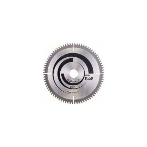 Lame de scie circulaire Bosch MultiMaterial 216x2,5x30 60Z - 2608640447