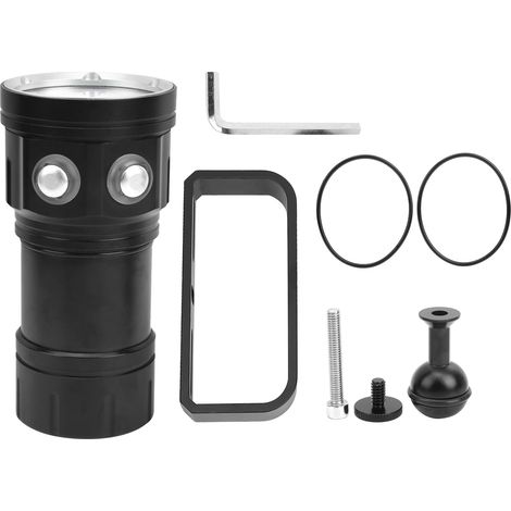 Tragbare, wasserdichte, professionelle LED-Tauchlampe für die Unterwassererkundung