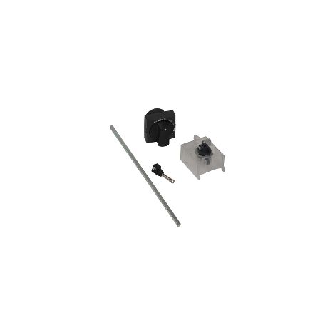 Kit de manija TESYS IP54 negro con diseño ergonómico y alta resistencia. (1/2)