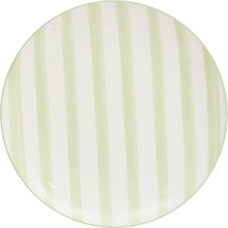 Lot de 6 Assiettes Plates "Charlie" 27cm Vert (1/4)