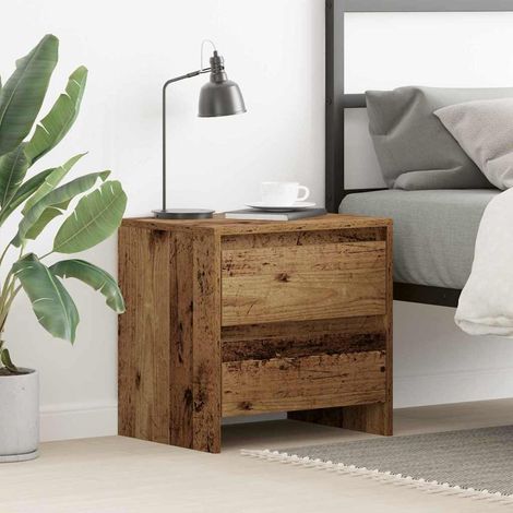 Nachttisch Altholz 45 x 34 x 44,5 cm Holzwerkstoff