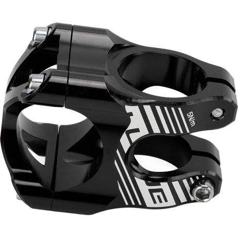 Potence de vélo 35 mm légère et haute résistance en alliage d'aluminium CNC, potence courte pour vélos de route et VTT, noire (1/5)