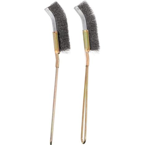 Pcs Bird Cage Cleaning Brush Long Handle Feeder Cage Wire Brush Cleaner Easy To Clean Bird Parrot Pet Cage Brush Accessories 23X3 Cm