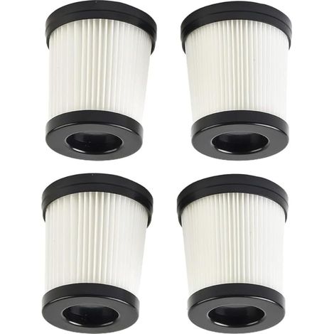 Lot de 4 filtres cylindriques pour aspirateur sans fil Lubluelu 202 pour Oraimo Osv-102 - Accessoires de rechange lavables et réutilisables (1/5)