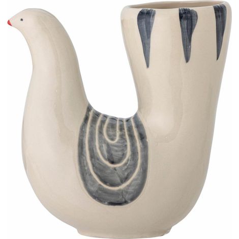 Bloomingville - Trudy Vase, White, Stoneware (82060891)