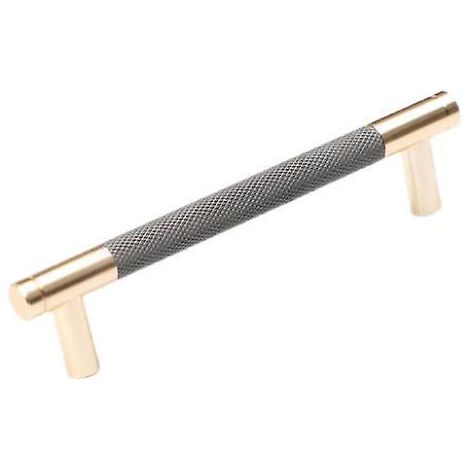 espacement Des Trous Dors 128mm 2 Pices En Aluminium Gaufr Poigne De Porte De Garde-robe Simple Tv Salle De Bain Armoire Meubles Poigne (1/5)