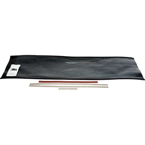 Tubo termorretráctil 3m HDCW 110 negro 100 cm