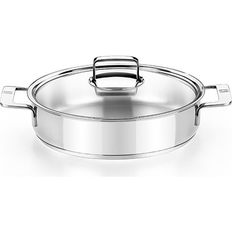 CASSERUOLA BASSA INOX SIGNATURE - 30 CM