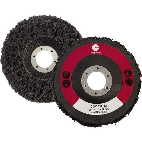 Discos base de fibra CALFLEX con diámetro 115 mm y espesor 13 mm.