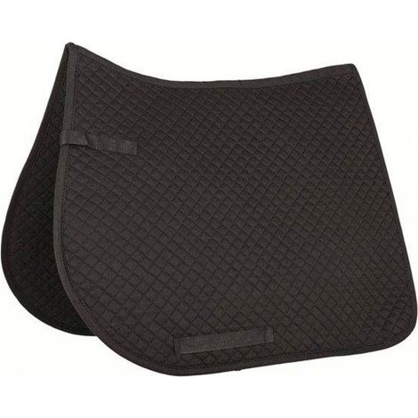 Kolben/Voll, Weiß 1200: Gesteppter Dressursattel mit Schaumstoffpolsterung (1/3)