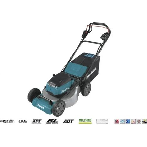 Makita DLM532Z Tagliaerba semovente mulching Brushless 36v senza batterie