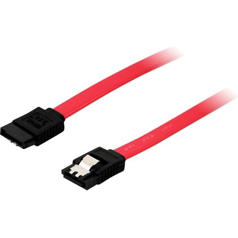 Equip disque dur Câble de raccordement [1x - 1x SATA] 0.50 m rouge X910152 (1/2)