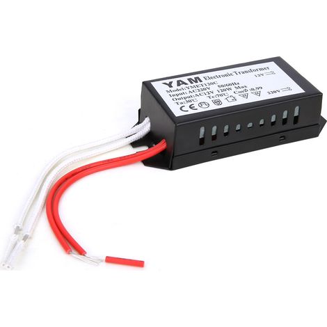 Jeffergarden Driver di alimentazione intelligente del convertitore di tensione del trasformatore elettronico da 220 V a 12 V (120 W)